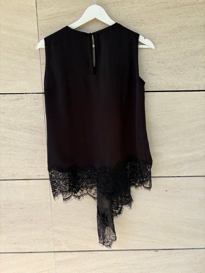 ISABEL MARANT. Black floral print jumpsuit. Size 36