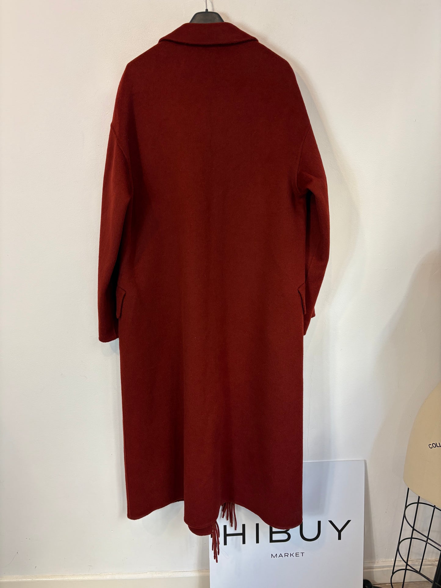 SFERA. Abrigo largo flecos