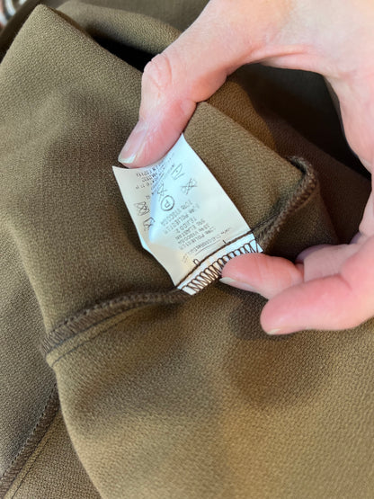 IQ COLLECTION. Double textured Ts midi skirt