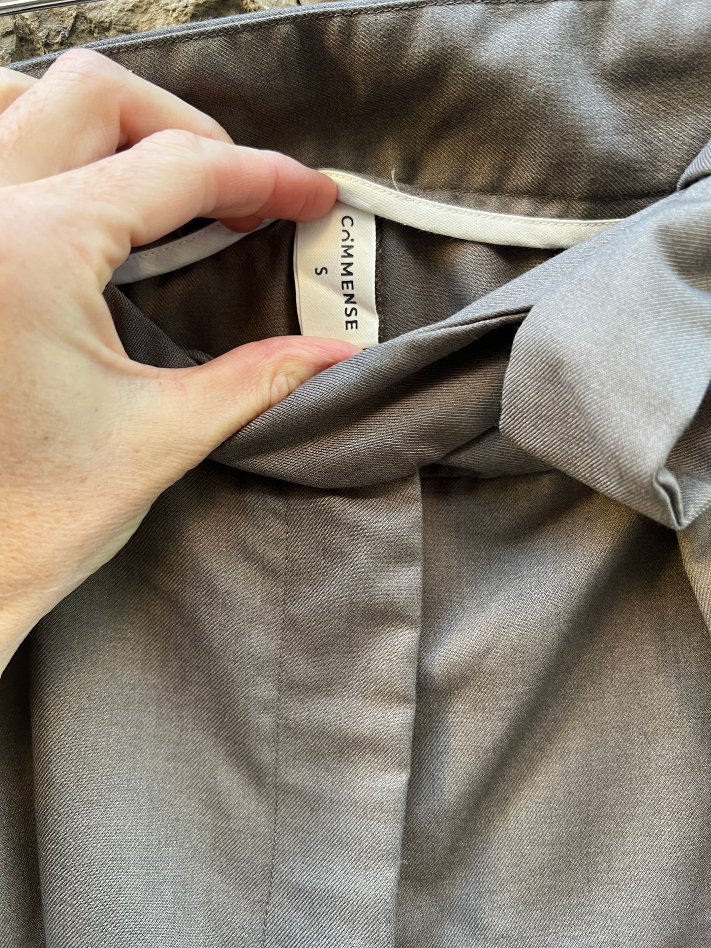 ZARA. Beige flowing blouse. Size M