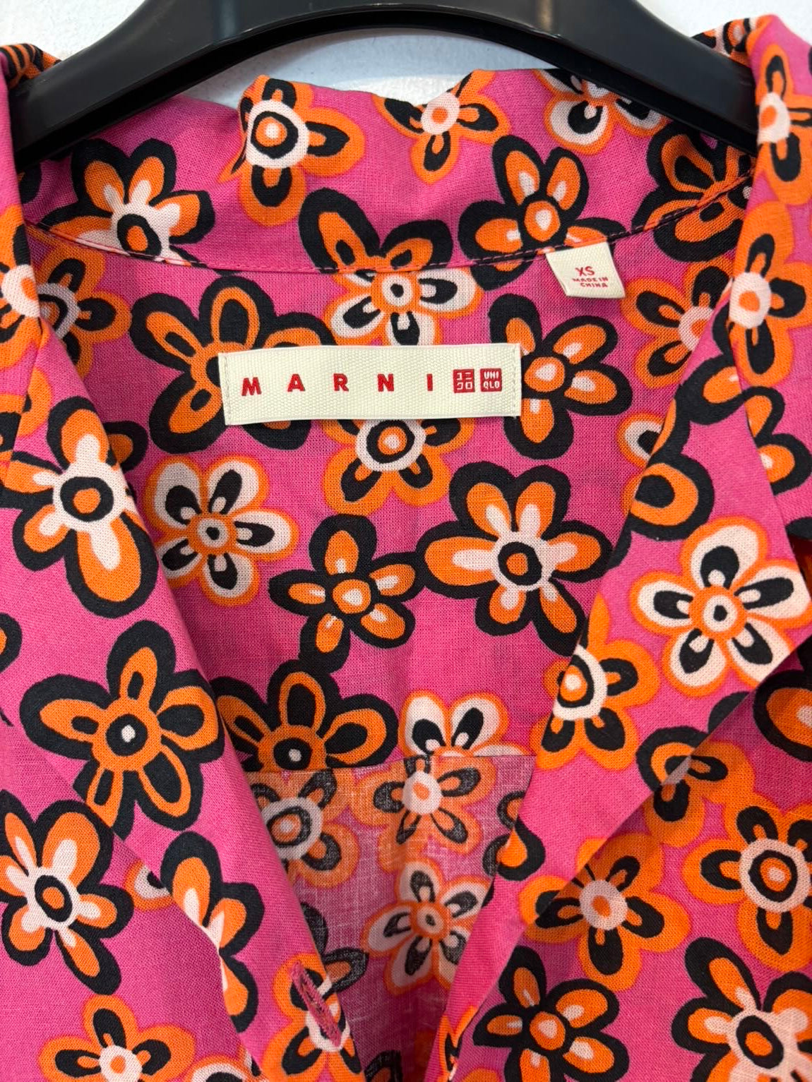 MARNI x UNIQLO. Vestido mult estampado tablas