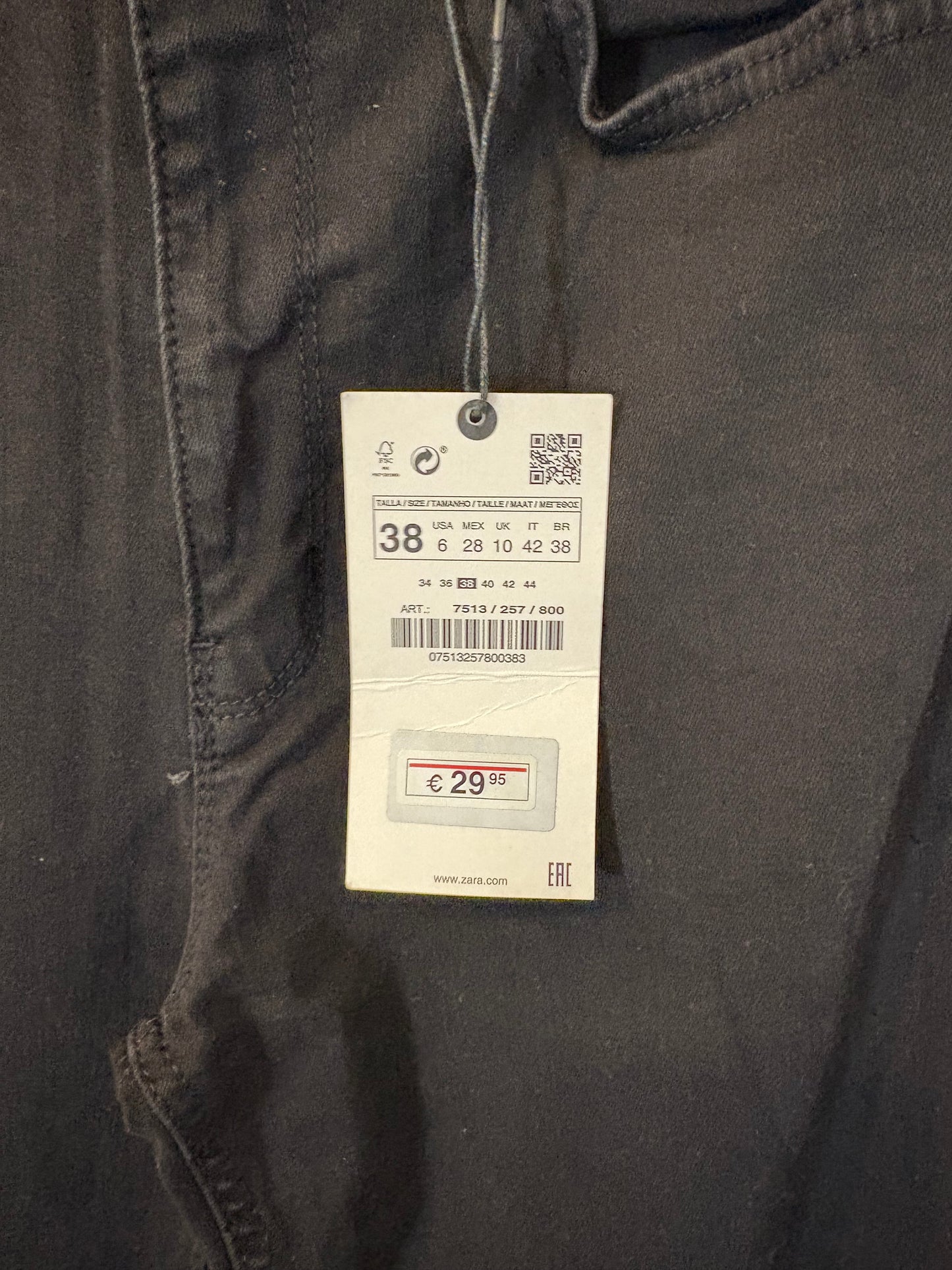 ROSSY. Vintage black jacket size 38