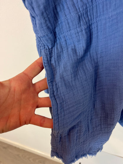 PULL&amp;BEAR. On blue shirt texture. TM/L