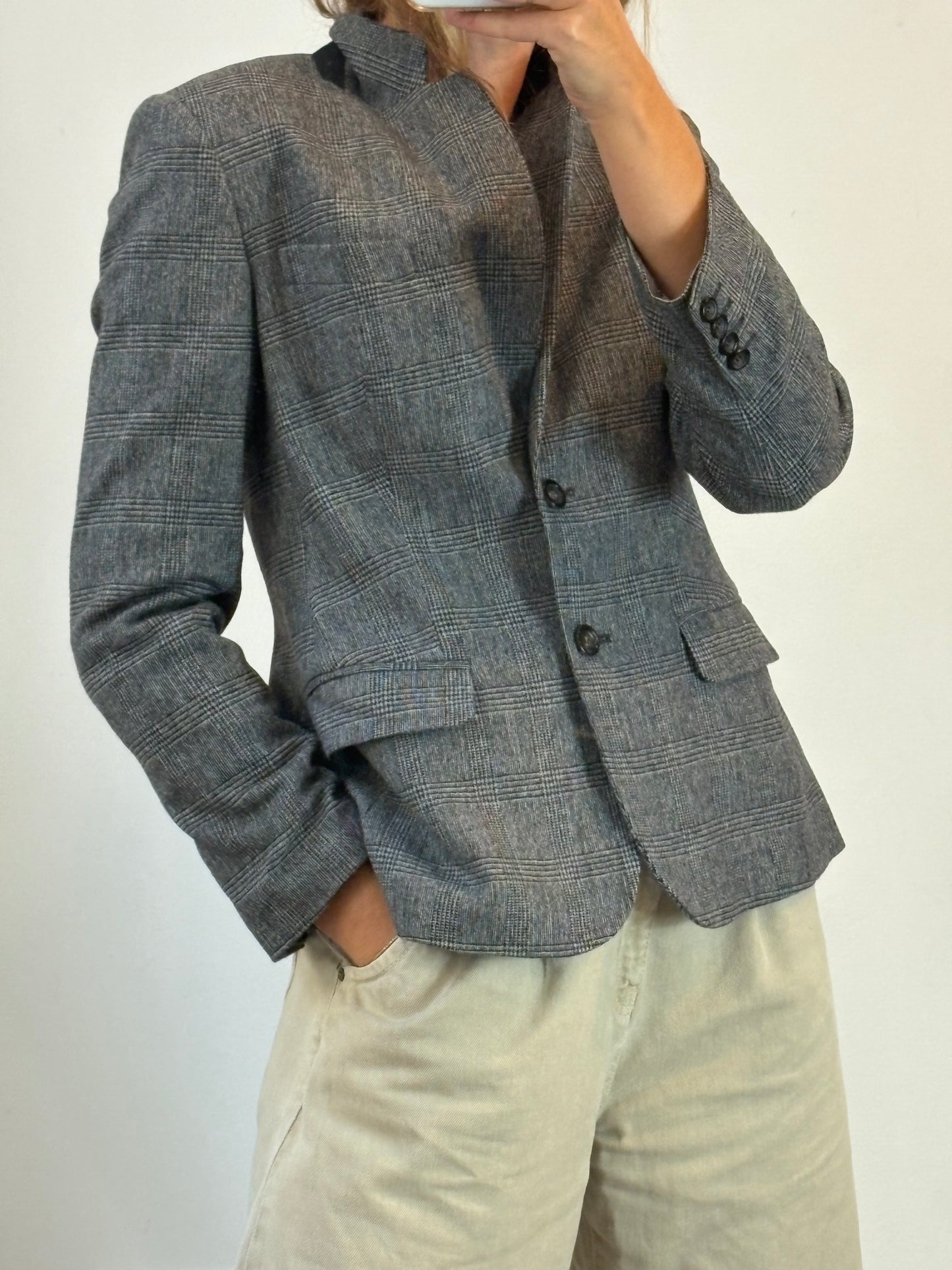 FRAME. Yellow denim jumpsuit. Size XS