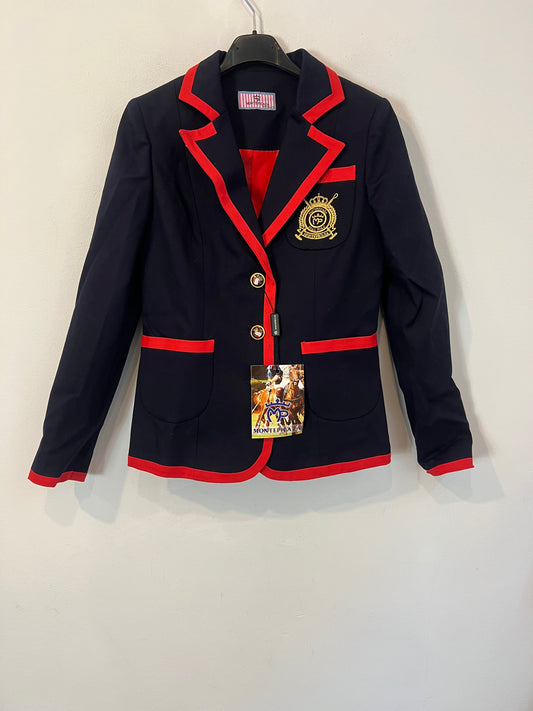 MONTEPICAZA. Blazer azul escudo