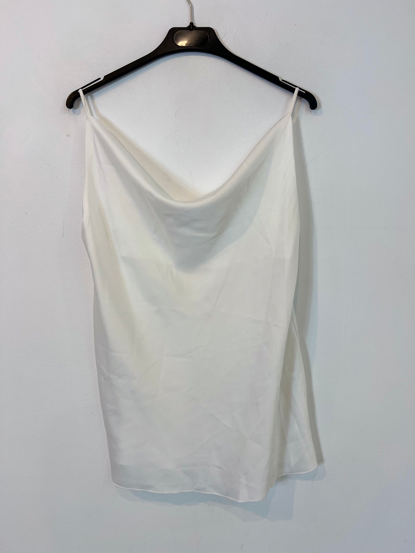 MULAYA. Top blanco lencero  TU(s/m)