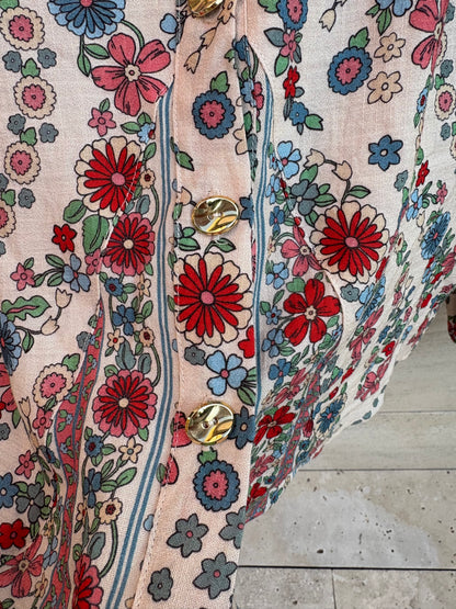 JOSEPHINE. Blusa fluida estampada