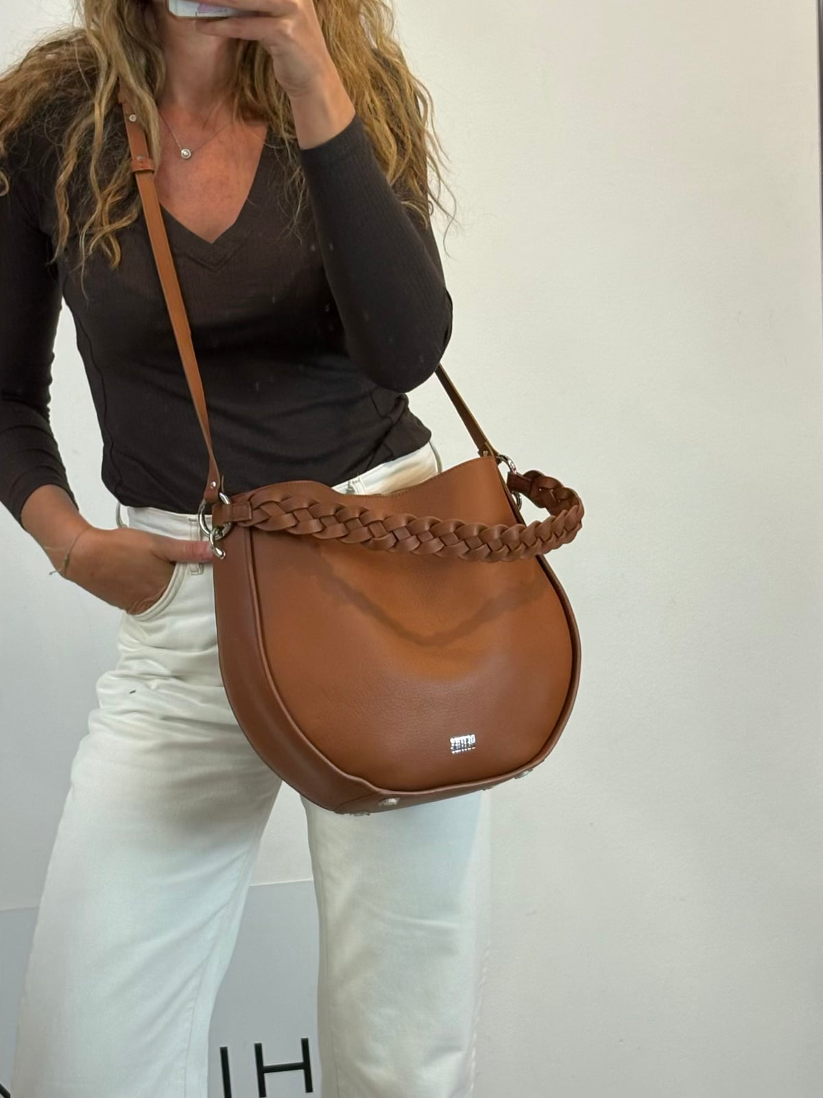 ODYSSEY. Brown swimsuit. TS