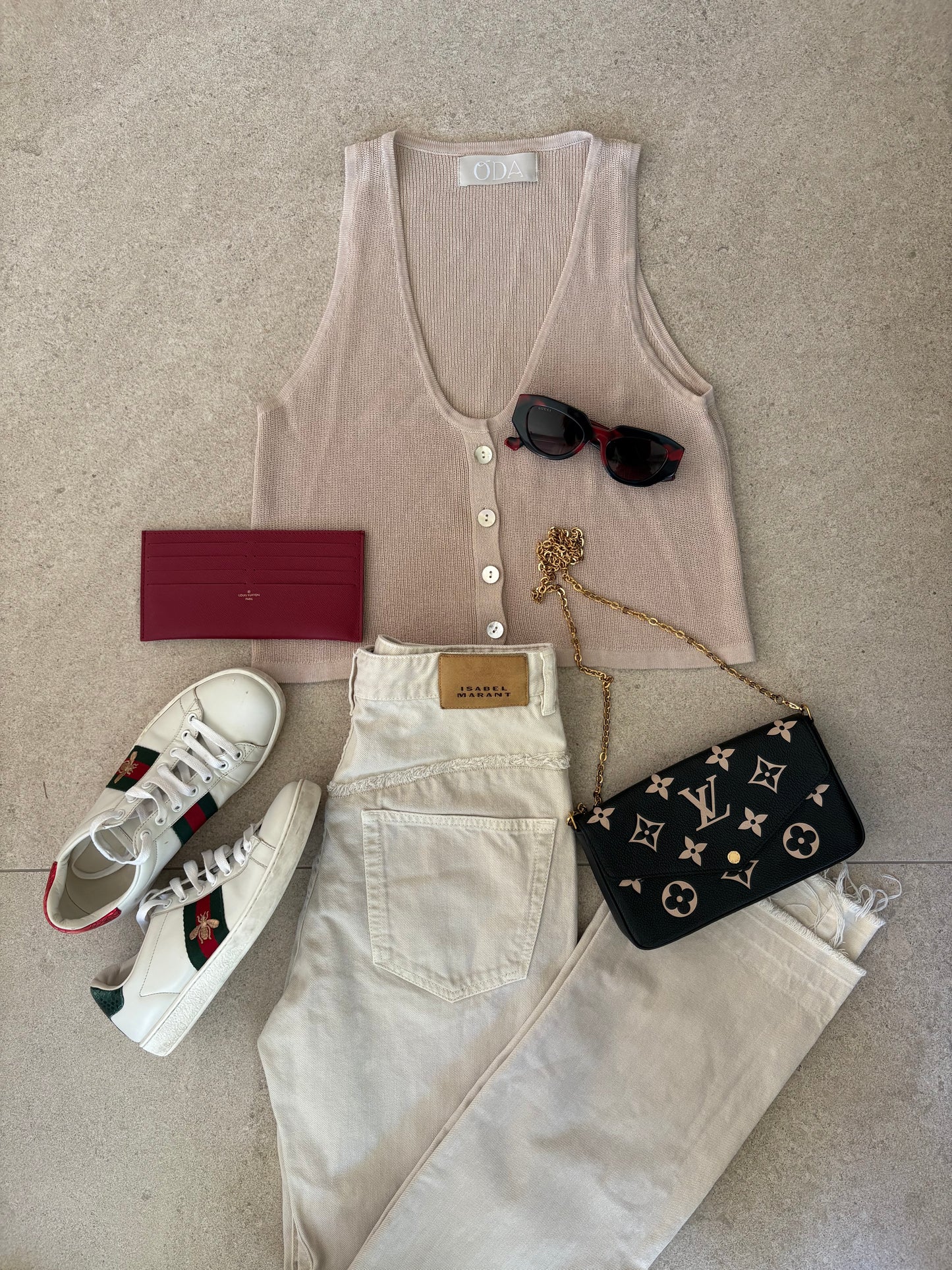 LOUIS VUITTON. Cartera de mano Félicie