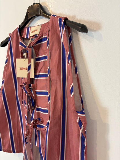 HIMBA. Total look top y pantalón rayas. T S