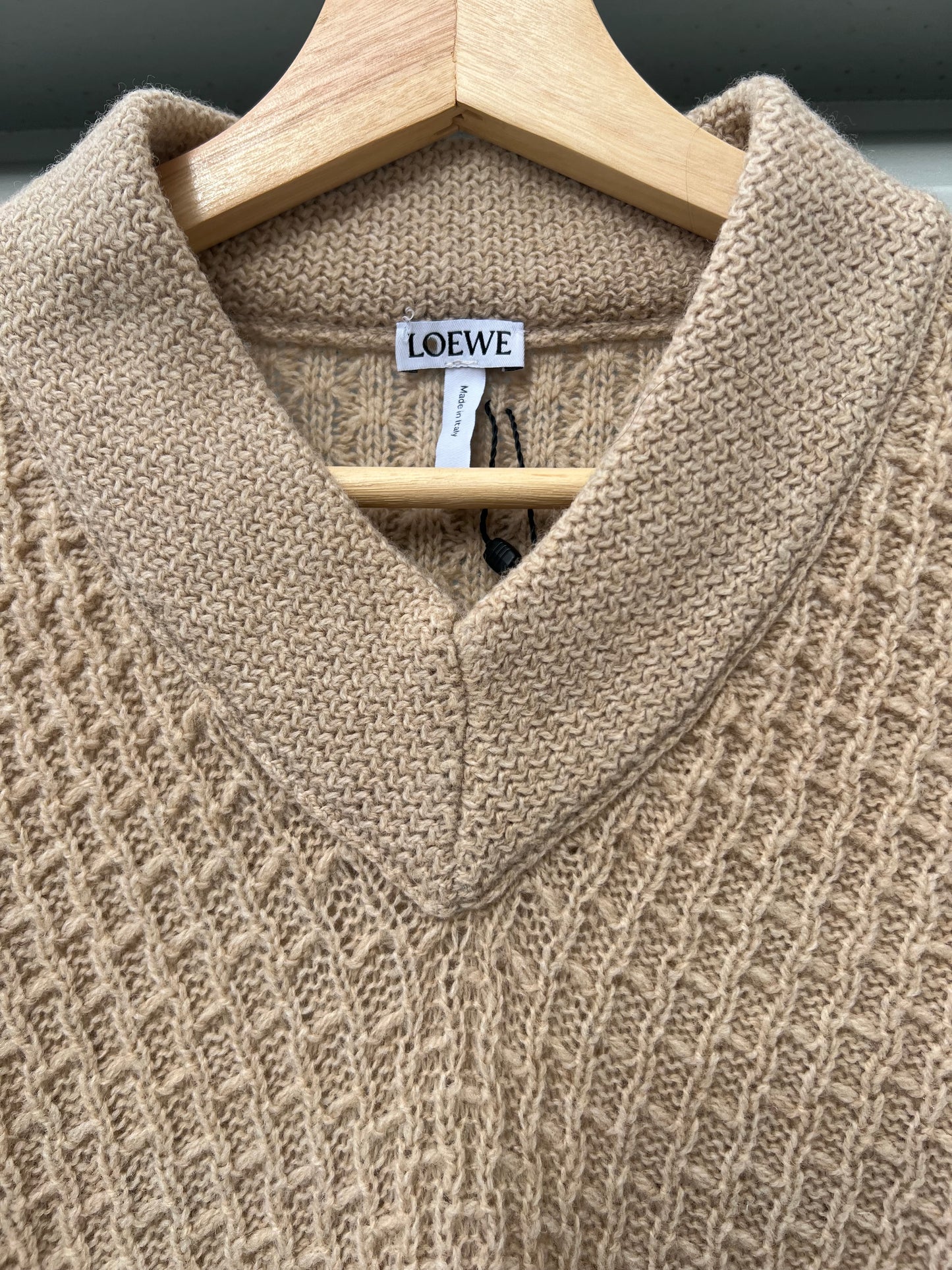 LOEWE. Jersey beige lana