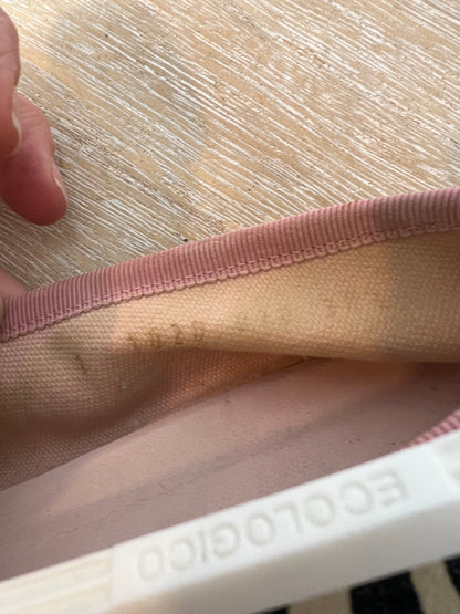 JAIME MASCARÓ. Animal print textured ballerina flat. 38.5