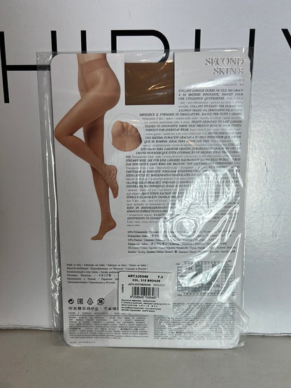 CALZEDONIA. Medias color natural. T M