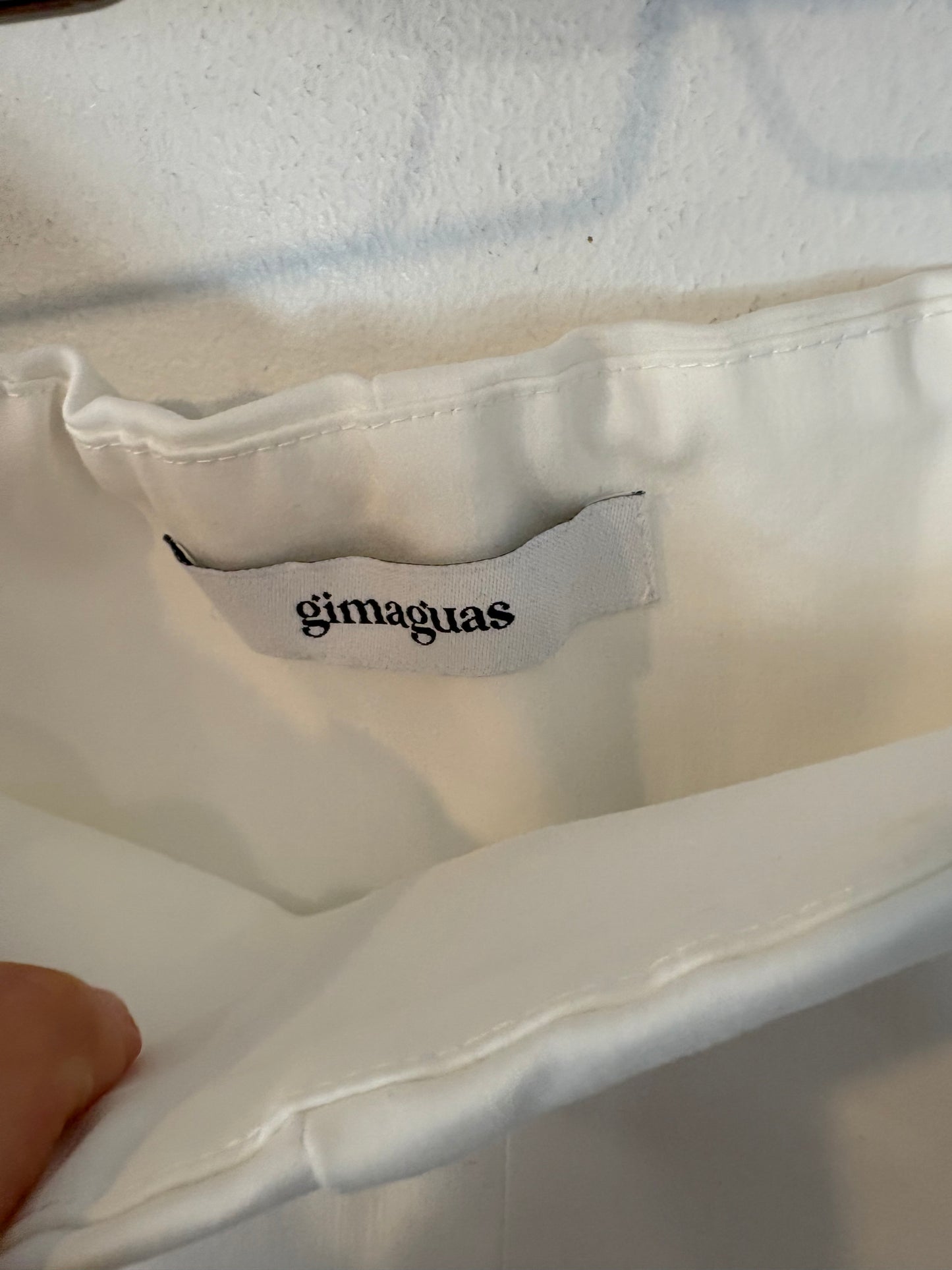 GIMAGUAS. Vestido palabra de honor tachuelas