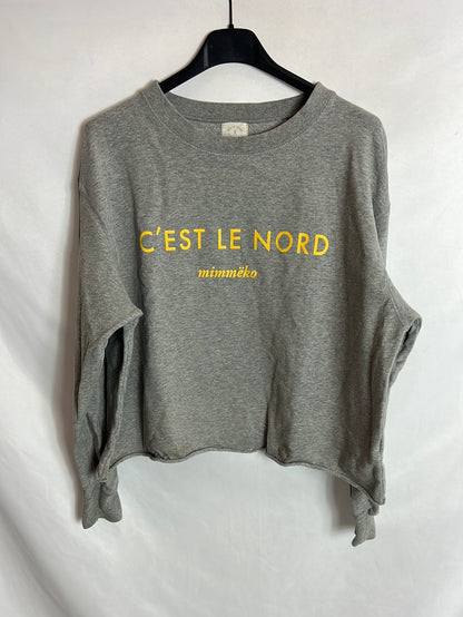 MIMMËKO. Sudadera geos letras. T M/L