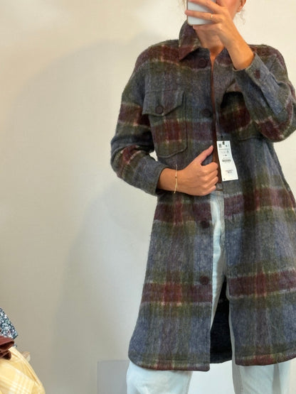 OTHERS. Long knit dress with neckline detail. TS