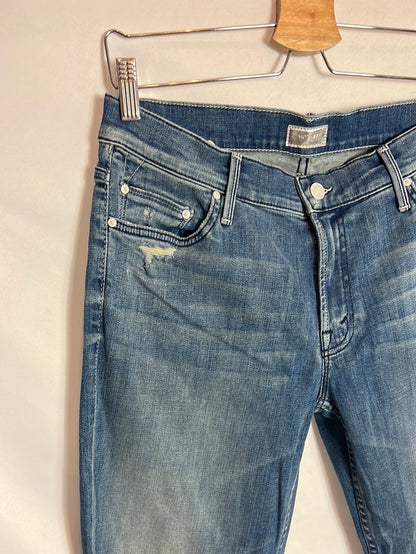 MOTHER. Denim estilo boyfriend. T 28(38)