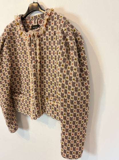 ISABEL MARANT. Chaqueta tweed multicolor