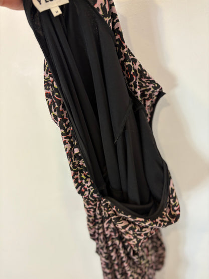 ZARA. Long brown dress TM