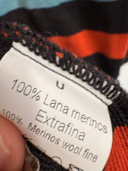 CARMELA CARAMELA. Jersey rayas colores merino