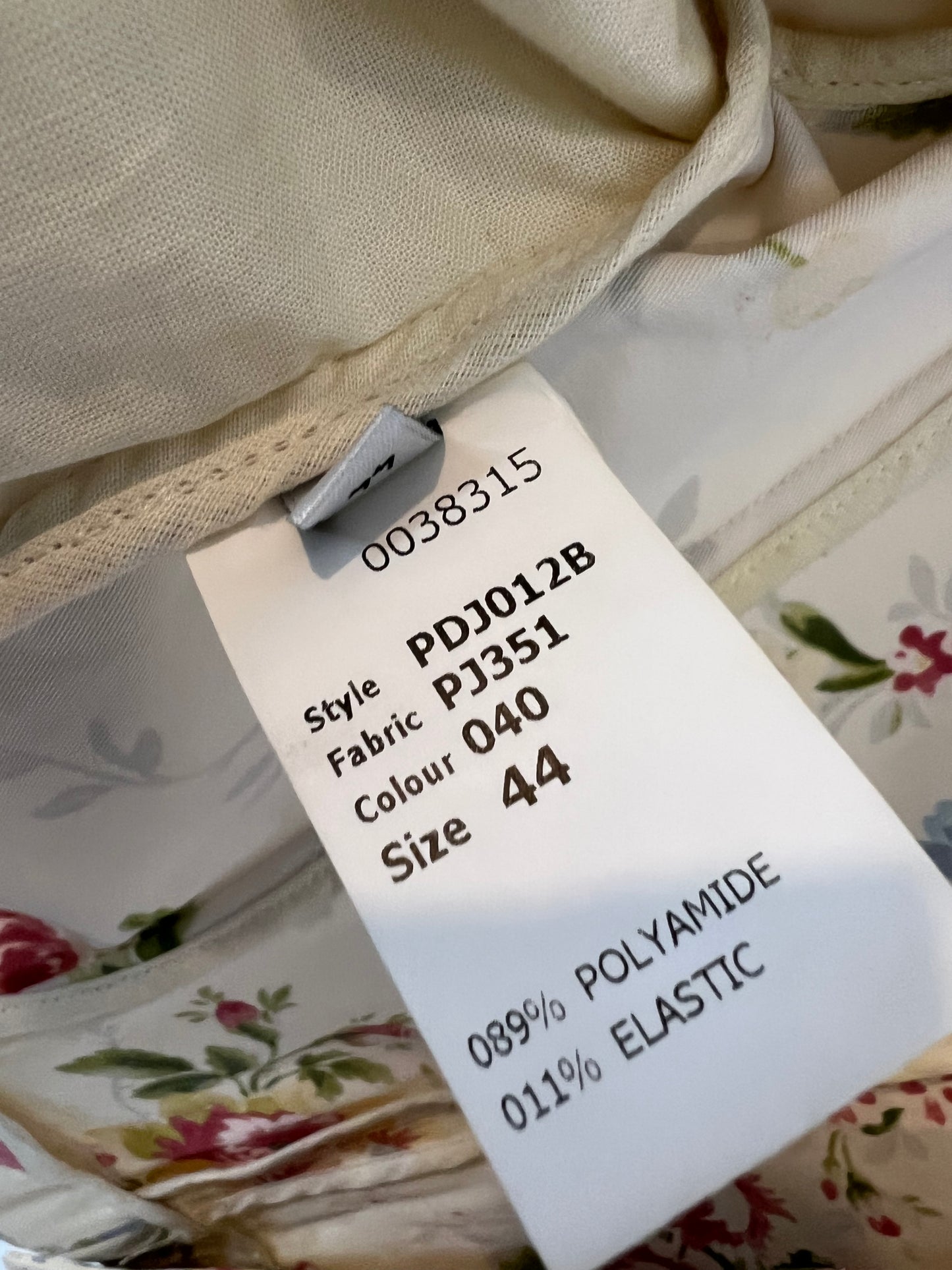 PAUL SMITH. Chaqueta textura flores. T S/M