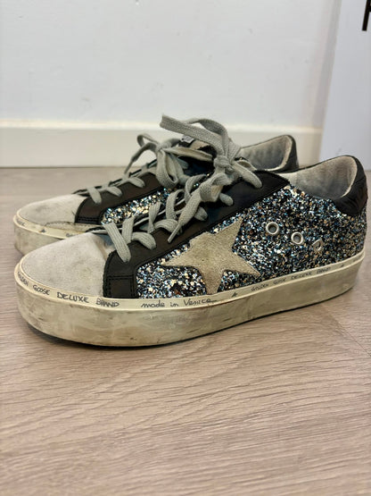 GOLDEN GOOSE. Zapatillas glitter Limited Edition. T 39
