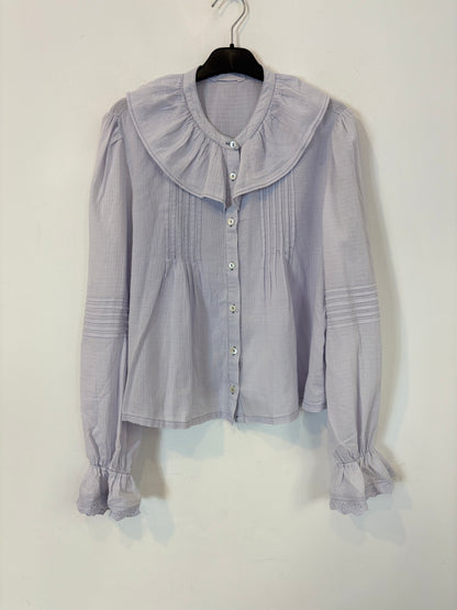 SPRINGFIELD. Blusa fluida azul claro