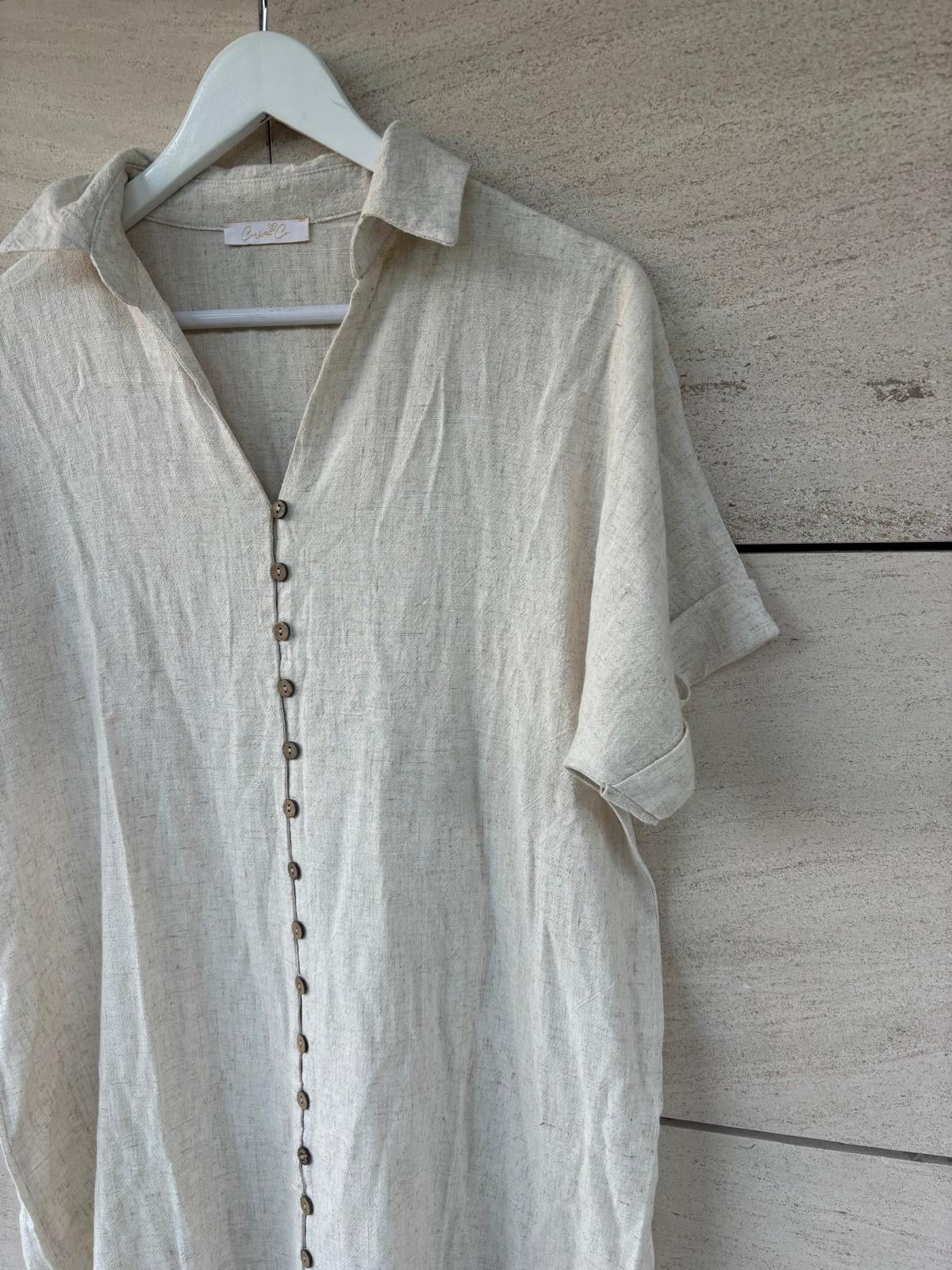 CHERRIES. Flowy purple top. Size XL