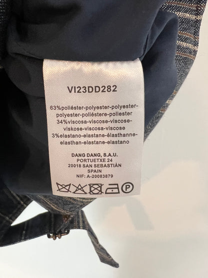 INDI&COLD. Chaleco de rayas azules T.m