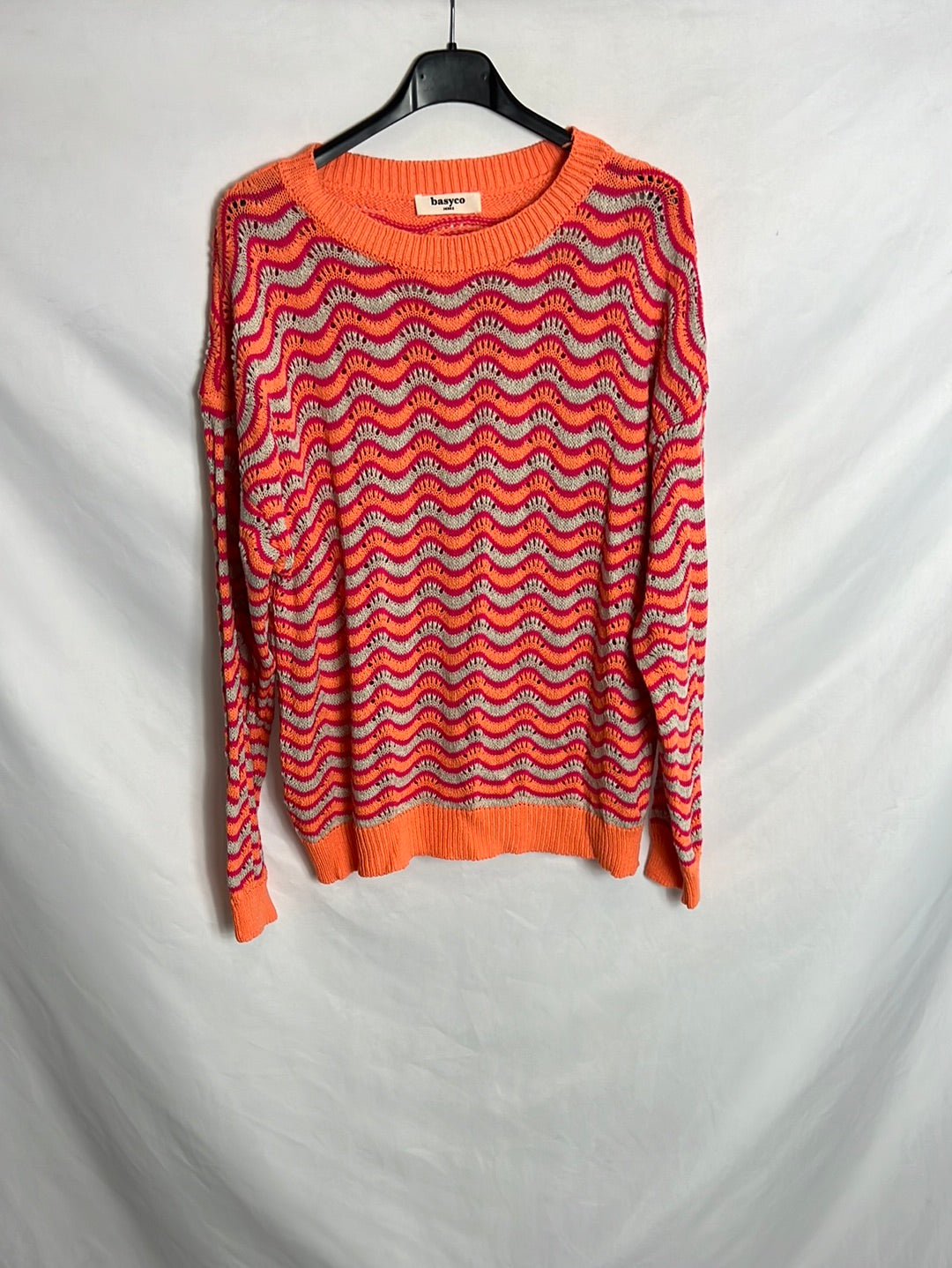 BASYCO JEREZ. Jersey colores calado. TU (M)