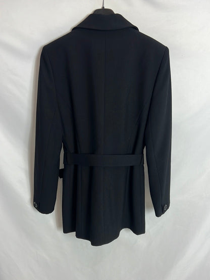KLEYMAC. Chaqueta negra bolsillos. T 38