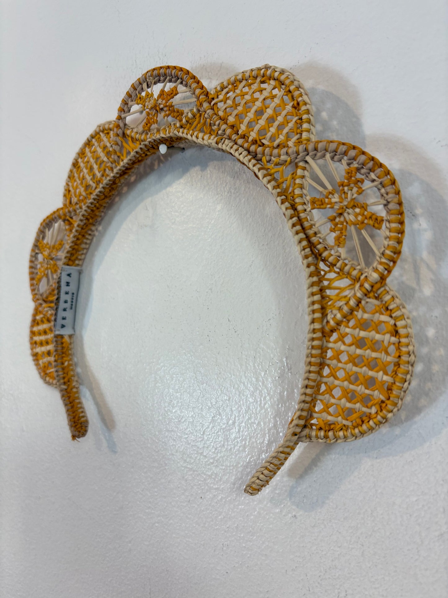 VERBENA MADRID. Diadema artesanal estructura