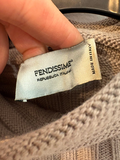 FENDISSIME. Top lana canalé