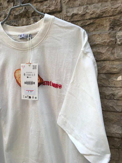 ZARA. Mustard textured back top. TS