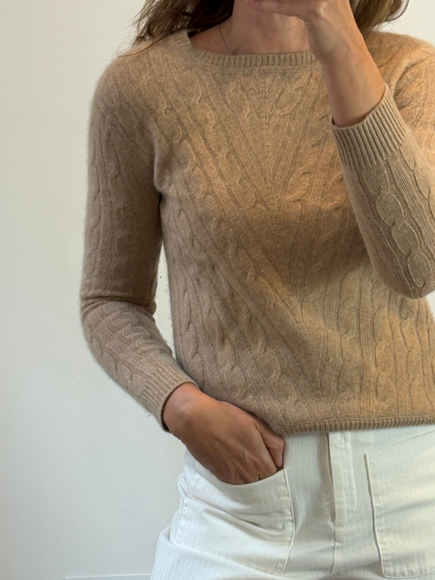 MANGO. Jersey cashmere ochos