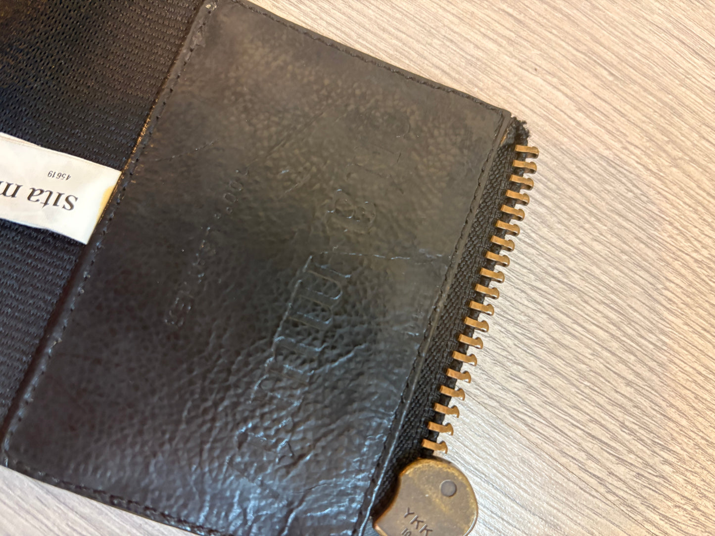 SITA MURT. Cinturón fajín negro