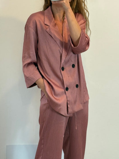 ZARA. Total look negro fluido