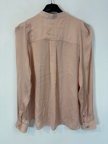 ZADIG & VOLTAIRE. Blusa rosa fluida. T S