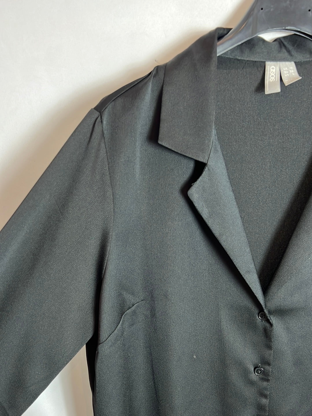 ASOS. Flowy black blouse. Size 38