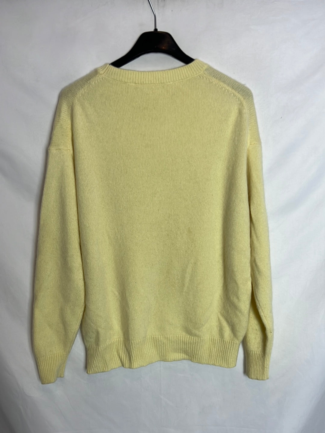 ZARA. Jersey amarillo cashmere . T S