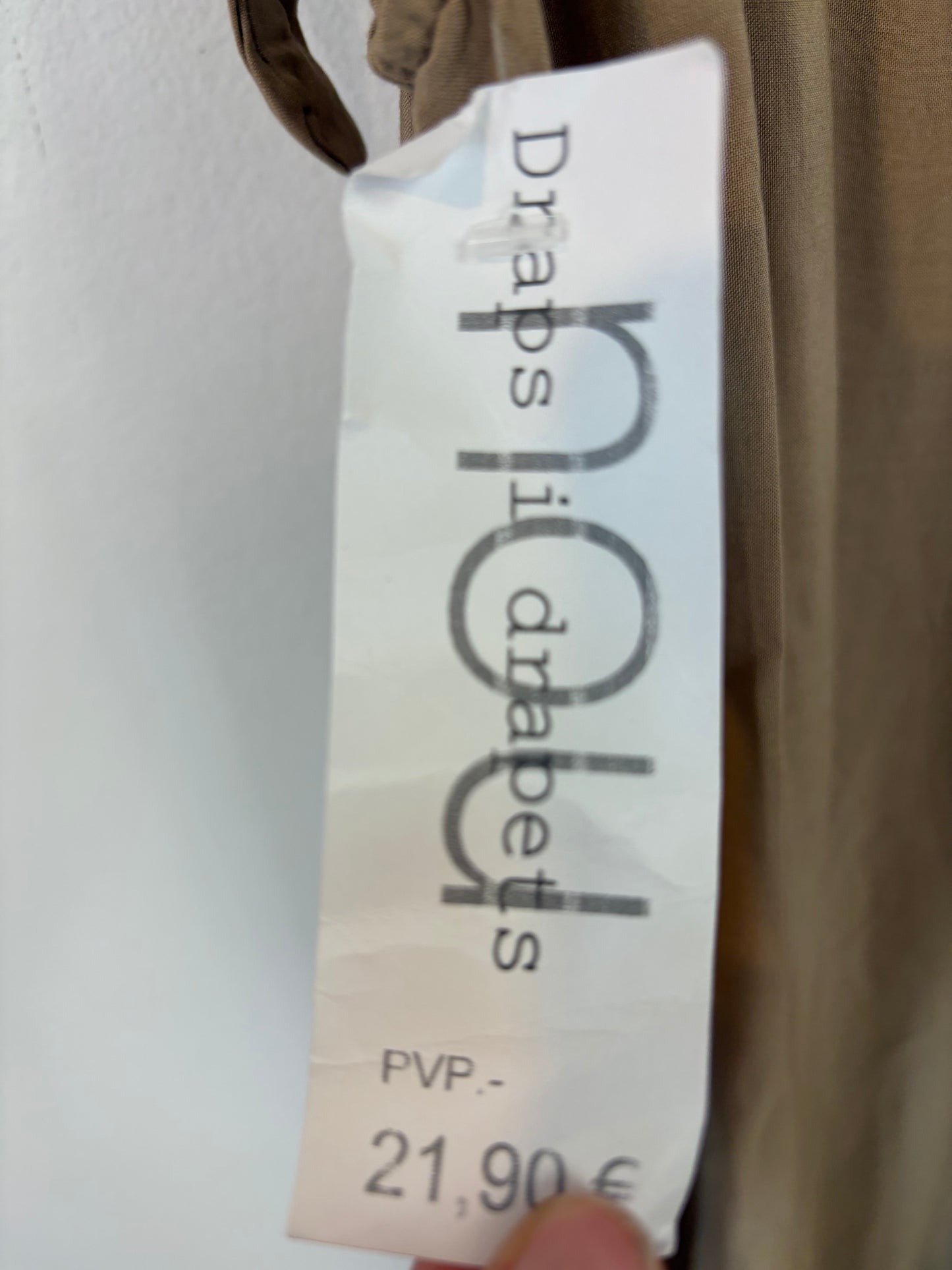 OTHERS. Beige fluid jumpsuit. YOU (S/M)