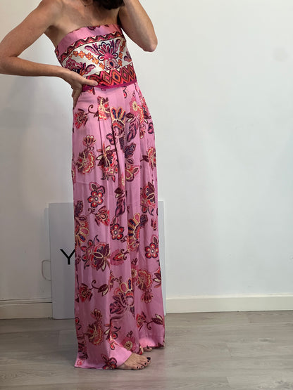 ZARA. Mono estampado flores