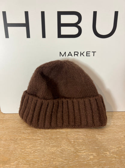 ZARA. Gorro marrón