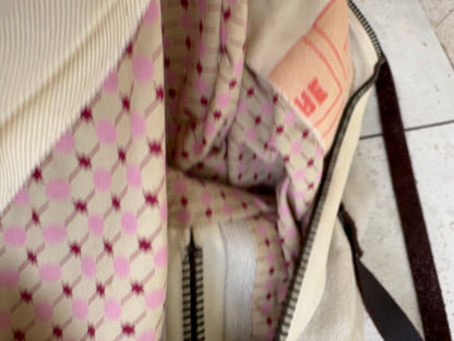 CATHERINE PARRA. Bolso tele y piel