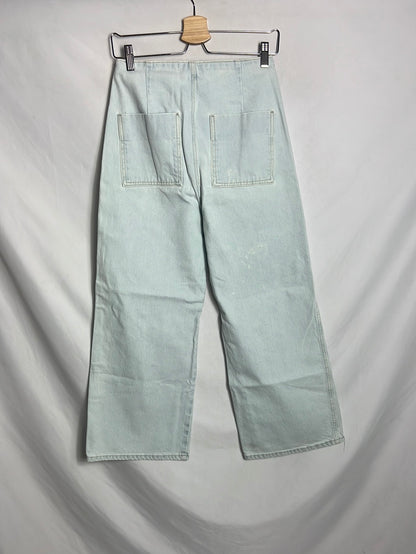 OTRAS. Denim culotte botones dorados. T XS(Tara)