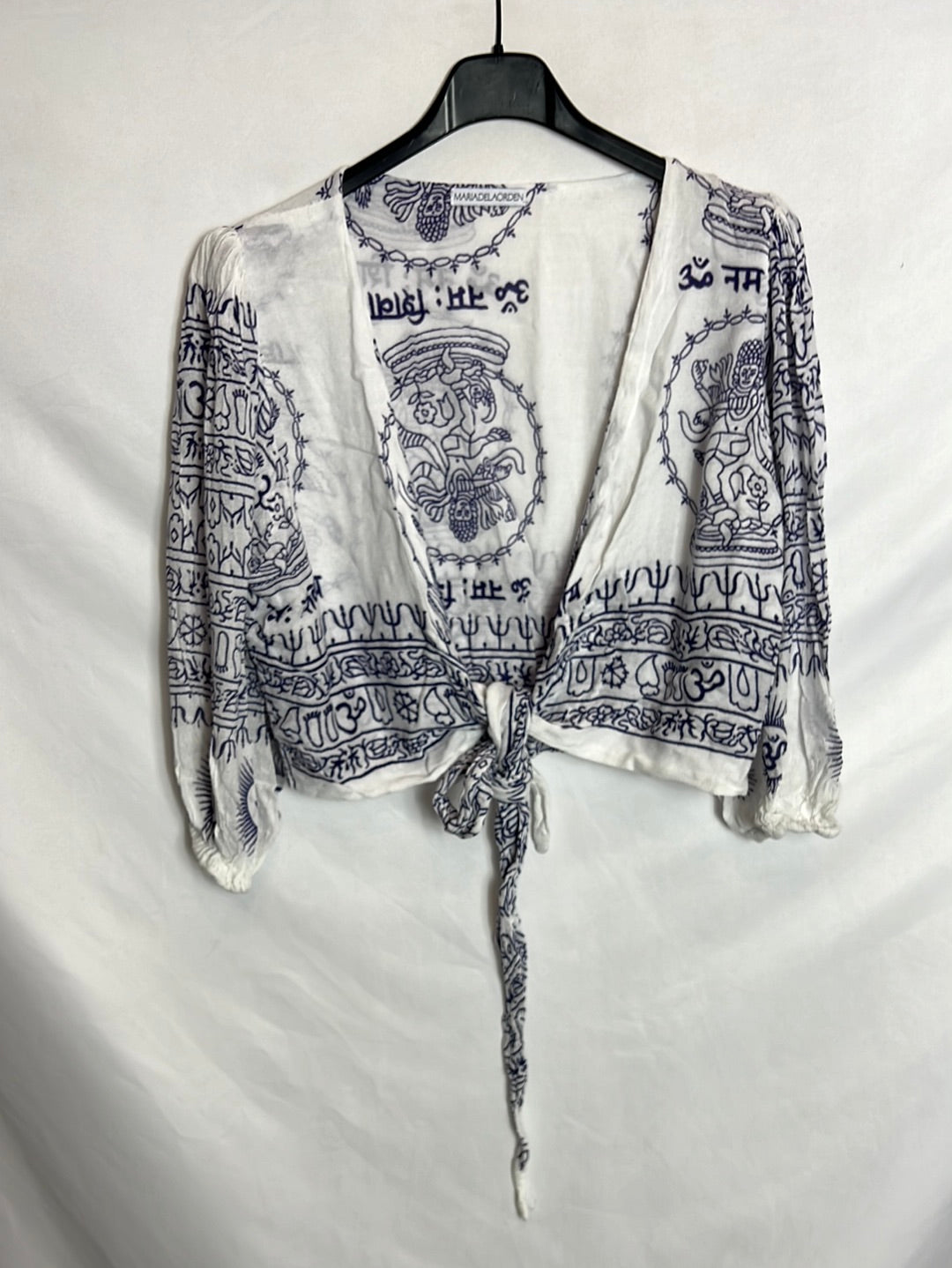 MARIADELAORDEN. Total hippie-style skirt and top look. TS