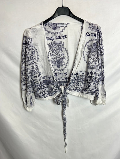 MARIADELAORDEN. Total hippie-style skirt and top look. TS