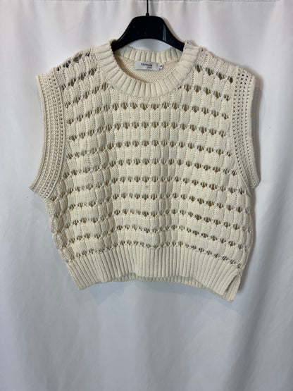 FÓRMULA JOVEN. Top beige punto T.s