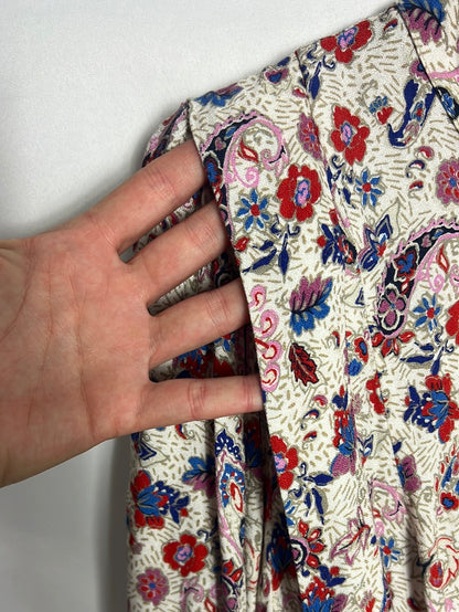 MAGNOLYA. Vestido midi estampado. T 0( S)