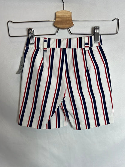 OTHERS. Boys' striped Bermuda shorts. Size 4 years